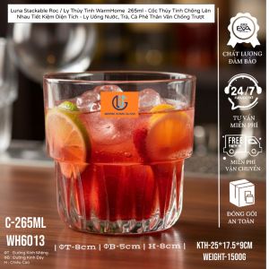 Set 12 Cốc Thủy Tinh Deli Octagonal Highball 405ml Dung Tích Lớn – Phong Cách Hiện Đại
