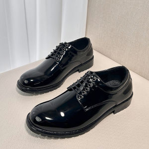 Police Guard Security Low Cut High Quality Black Shoes Heels For Men SIZE36-45 28-7#