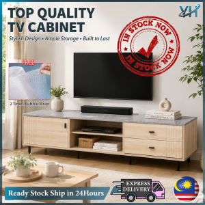 TV Cabinet TV Kabinet TV Storage TV Simpanan Media Storage Konsole Meja Console TV Furniture Perabot TV Rack TV Rak