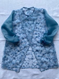 Zize Outer Brokat Organza Full Payet / Tunik Brukat / Baju Hari Raya Kondangan Wisudaan atau Bridesmaids
