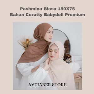 PASHMINA CERUTTY BABY DOLL PREMIUM // HIJAB PASMINA SABYAN 180×75cm (BAYAR DI TEMPAT) // PASMINA PANJANG // KERUDUNG PASHMINA MURAH // JILBAB PASMINA TERBARU // KERUDUNG INSTAN TERMURAH