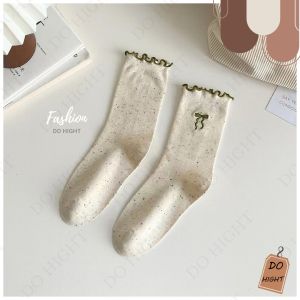 พร้อมส่ง⚡ มีเก็บเงินปลายทาง💸ถุงเท้าหุ้มข้อ มี 5 สี ถุงเท้าแฟชั่นผู้หญิง แนะนำเท้าไม่เกิน41 (ราคาต่อ 1 คู่) : Do hight