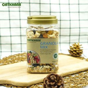 Hạt Dinh Dưỡng Granola Mix Siêu Hạt Thơm Ngon Giòn Tan Tốt Cho Sức Khỏe