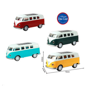 [KST] Mainan Mobil Diecast Retro Klasik VW Kombi Suara Lampu Bisa Jalan Kado Ulang Tahun Anak