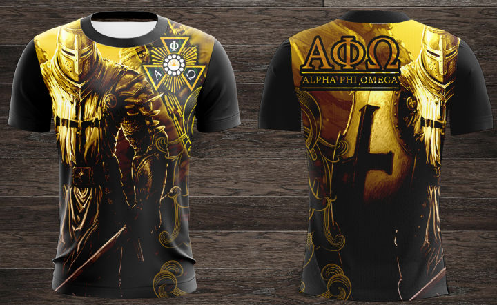 ALPHA PHI OMEGA High Quality Fraternity Shirt Lazada PH