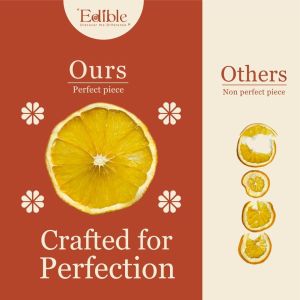 Edible Dried Orange Slices (seedless) | Dried Fruit | Oren Kering 100g/300g/500g