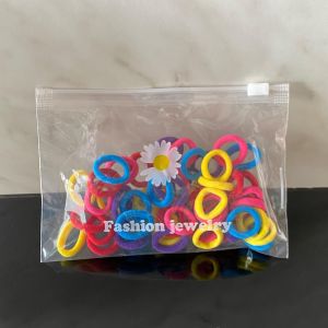 KARET RAMBUT MINI KOREAN DAISY [ISI 50 PCS]