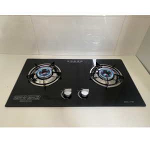 Bếp ga âm hoặc dương mặt kính cường lực- sen đồng- đánh lửa magneto tự động tiết kiệm gas