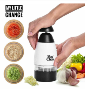 🌹READY STOCK🌹 SLAP CHOP Hand Chopper Cutter Mince Slice Dice Vegetable Garlic Onion Alat Pemotong Buah Sayur Multifungsi