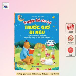 Truyện kể cho bé trước giờ đi ngủ giúp bé phát triển IQ-CQ
