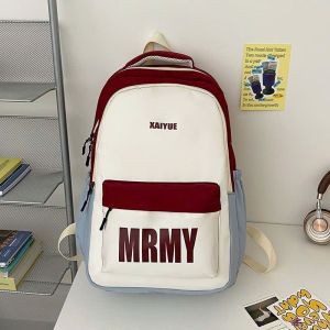 Balo nữ cặp sách đi học nam nữ thời trang đựng vừa laptop vải cao cấp chống nước.