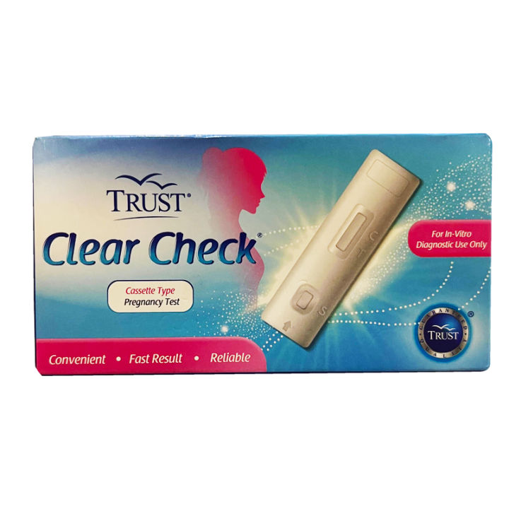 Janeena Trust Clear Check Pregnancy Test Kit (Cassette) Lazada PH