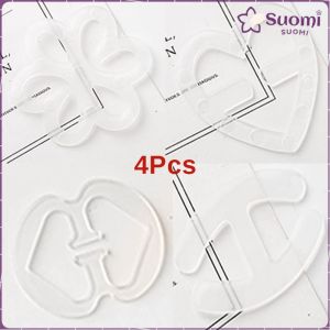 Suomi 4/7Pcs Bra Clips Hide Bra Strap Bra Buckle Strap Holder