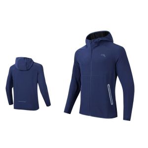 Áo Khoác Gió Lót Nỉ Nam ANTA 952335601 Chính Hãng