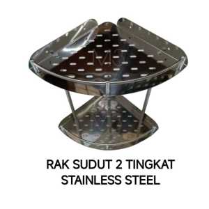 RAK TEMPAT SABUN KAMAR MANDI / RAK SUDUT STAINLESS KAMAR MANDI