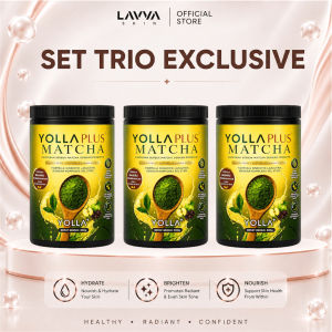 SHIP FROM MALAYSIA YOLLA+ MATCHA - Supplement 50x Brightening Effect Boosts Immune System Healthy Digestion 500g