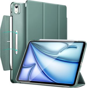 ESR for iPad Air 13 Inch ( M4/M3/M2) Case iPad Pro 11 Inch / Pro 13Inch (M5/M4) Case iPad Pro 12.9(2021/2022) Trifold Smart Case Auto Sleep and Wake Slim and Lightweight Pencil Pro and Pencil (USB-C) Charging