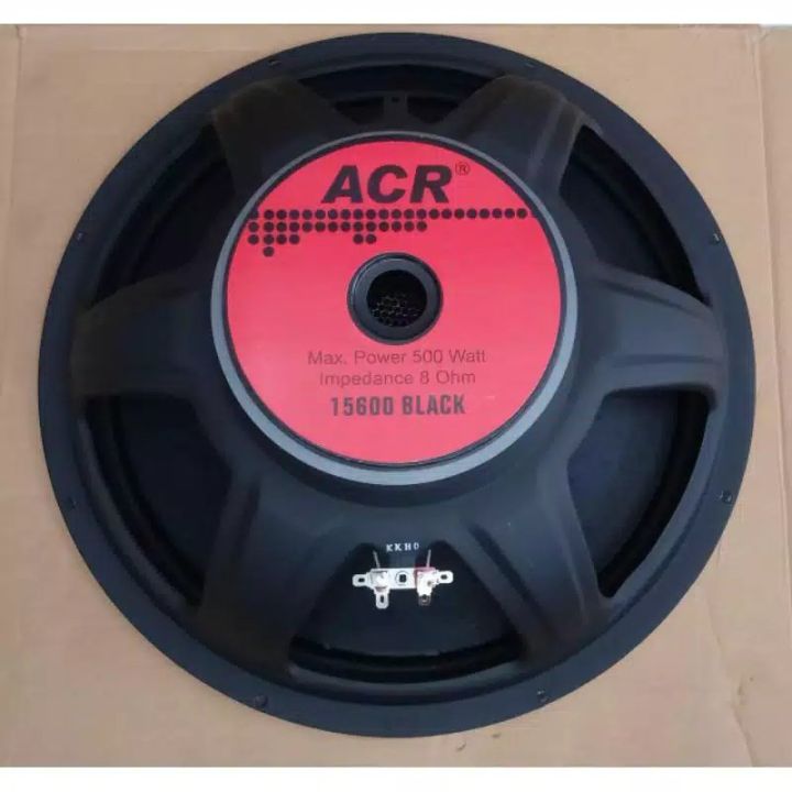SPEAKER ACR 15600 BLACK 15 INCH ORIGINAL ACR 500 WATT Lazada