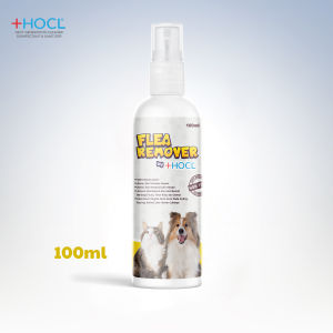 PENGUSIR/PENGHILANG KUTU Kualitas FOOD GRADE +HOCL Flea Remover 100 ml. BAHAN ALAMI. AMAN utk HEWAN KESAYANGAN ANDA.