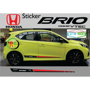 sticker cutting honda brio all new brio setya termurah cutting stiker minimalis