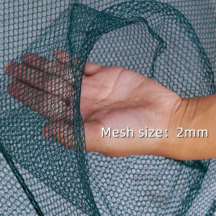 Automatic Folding Portable Nylon Fishing Net Shrimp Cage Fish Trap Net Fish  Shrimp Crab Trap