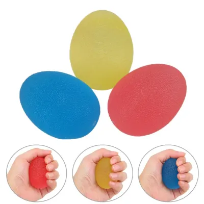 3pcs Grip Balls - Hand Wrist Finger Muscle Exerciser Trainer Egg 10kg 20kg 40kg