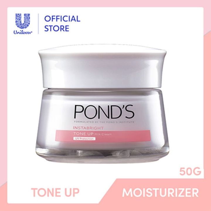 Pond's Instabright Tone Up Milk Cream Moisturizer with Milk Niacinamide