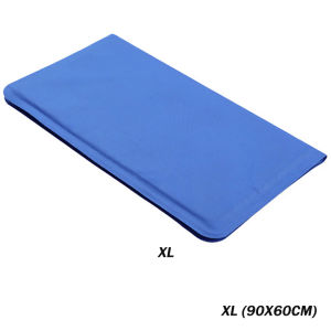 (Varition) Self Cooling Gel Cool Pad Mat Orthopedic Mattress Topper Car Seat Bed Sofa Mattress Topper (Blue)