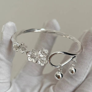 Bestella💗Gelang bunga plum sederhana dan segar/gelang dapat disesuaikan/gelang serbaguna