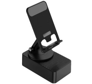 Desktop Multifunctional Speaker 3-in-1 Phone Stand High Aesthetic BluetoothSpeaker Rotatable Foldable Colorful Light
