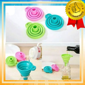 ( Dapat 2 ) CORONG AIR & MINYAK SILIKON PORTABLE LIPAT
