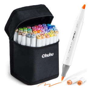 FOLIO ART : ปากกามาร์คเกอร์ Ohuhu เซต Mid Tone Ohuhu 48 Mid Tone colors (Honolulu Series) 90062