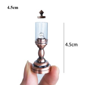DOWNA Mini Đèn thủy tinh màu nhà búp bê Tự làm 7 Kiểu Dáng Đèn chùm trần nhà Chất lượng cao 1:12 Mô hình chiếu sáng Phụ Kiện Nhà Búp Bê