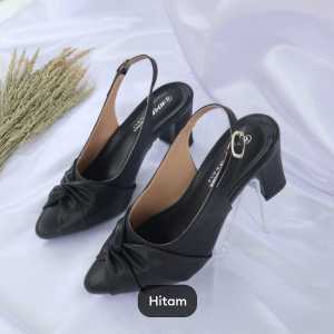 sepatu sandal wanita hig heel  rempel  3cm cocok buat jalan santai kondangan dlll