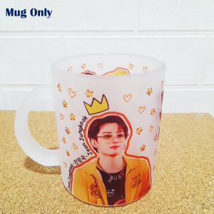 Jeon Jungkook Mug BTS Mug We Want To Focus on Jungkook with Bamboo Lid and Coaster