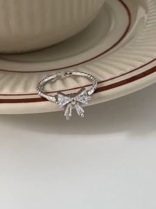 Cincin Reben 蝴蝶结戒指 Bow Ring 轻奢精致高级感甜美优雅个性时尚气质百搭食指戒 Trendy Elegant Fashion Jewelry Women Accessories