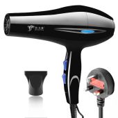 [MALAYSIA READY STOCK] Deliya 8020 (3 Pin Plug)Professional Strong Wind Saloon Hair Dryer Big & Light