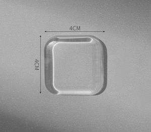 SILICONE DOOR BUMPER STOPPER WALL PROTECTOR DOOR HANDLE PAD TRANSPARENT SILICONE HOME & LIVING PELINDUNG DINDING 防撞墙贴