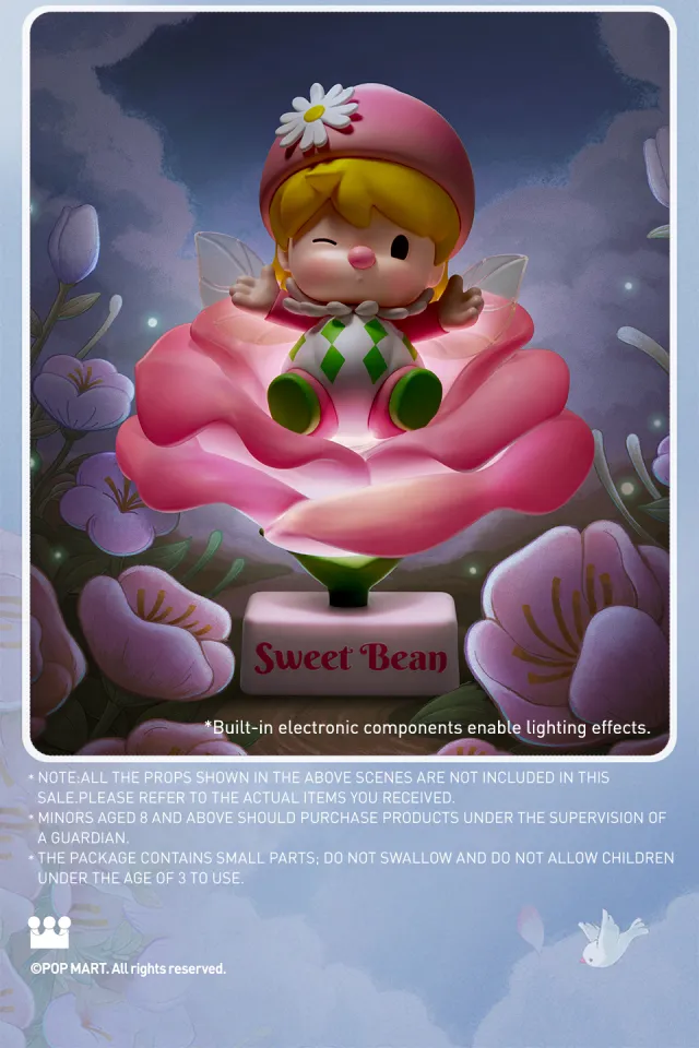 POP MART Sweet Bean Flower Fairy Figurine | Lazada Singapore