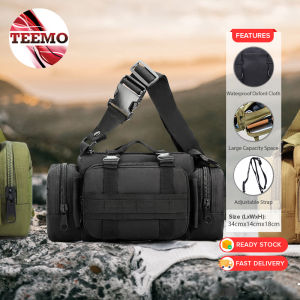 TEEMO Outdoor Messenger Waist Crossbody Bag For Leisure Sports Waterproof Bag With Single Shoulder Strap Backpack Beg Pinggang Silang Badan - Fulfilled by TEEMO SHOP