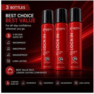 kingyes-setting spray,Long-lasting wear smudge-proof and sweat-proof for worry-free makeup!