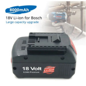 123♻ /Bosch 18V Battery 6.0Ah For Electric Drill 18 V Rechargeable Li-ion Batteryies BAT609 BAT609G BAT618 BAT618G BAT614.