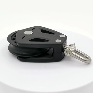 Professional Nylons Single Pulley Heavy Type Durability Swivels Bearing Block Kayaks Accessories
