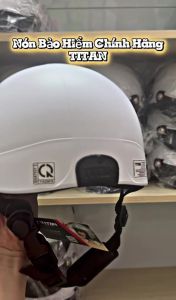 [GIÁ TỐT] Nón Bảo Hiểm Trơn 1/2 Đầu - Màu Sơn Nhám - Có Lỗ Thông Gió - Hợp Với Nam & Nữ