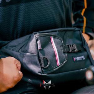 Immortal Motobag Belt Bag V1 (REVAMPED) Black Motorcycle Waist Bag with IMMORTAL STICKER - ON HAND