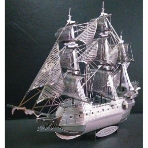 [ Chưa Lắp ] Mô Hình 3D Kim Loại Lắp Ráp Tàu Người Hà Lan Bay The Flying Dutchman