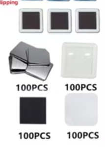 2Days⭐Honest seller+Local⭐50mm Square - Badge Machine+Pin Badge/Refrigerator Badge Press Machine Rotating Manual Making Fridge Magnet Badge Pins For Gifts Home Office Business Badge Machine Button Maker(100 Sets Of Materials) Including Square Model