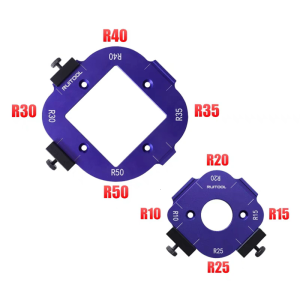 Linh hoạt Vòng góc Jig bán kính góc công cụ cho mịn hoàn thiện trong đồ nội thất làm nhiệm vụ trang trí nội thất