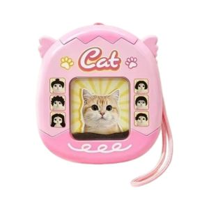 FECIA Fidget Toy DIY Hair Style Keychain Creative Funny Cat Styling Pendant Cute Steel Bead ic Drawing Painting Board Bag Accessory