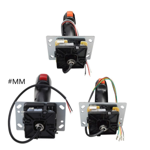 Cần điều khiển Arcade Flight Stick với rung cần điều khiển kích hoạt áo đỏ nút bắn 8 cách điều khiển hướng wshaft Arcade